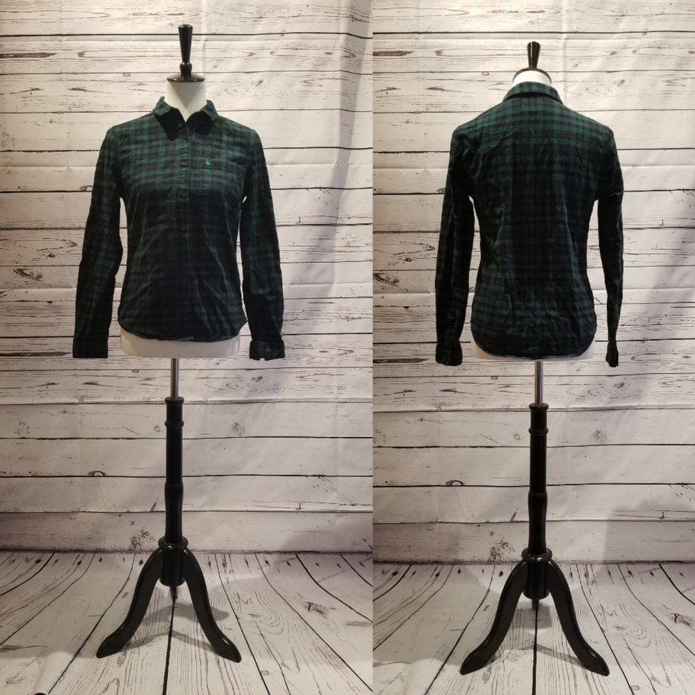 Sparkle Green Button Up Jack Wills Shirt (new!)